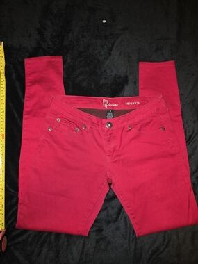 Red Skinny Jeans